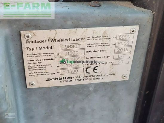 Minicargadora - Schaffer - 9630 t