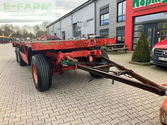 Remolqu agrícola -  - iwt lübeck plattformanhänger