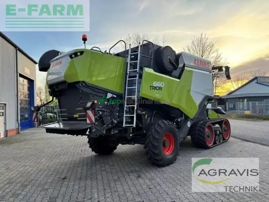 Cosechadora de Cereal - Claas - trion 660 terra trac allrad