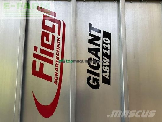 Remolqu agrícola - Fliegl - gigant asw 110 tandem