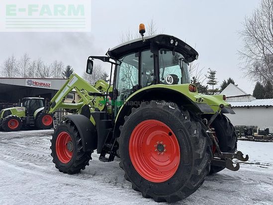 Tractor agrícola - Claas - arion 530 cis + claas fl120