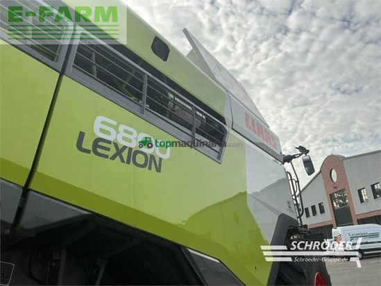 Cosechadora de Cereal - Claas - lexion 6800 + vario 1080 (inkl. raps)