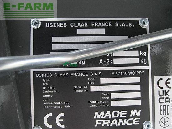 Empacadora gigant - Claas - quadrant 5300 evolution fc tandem