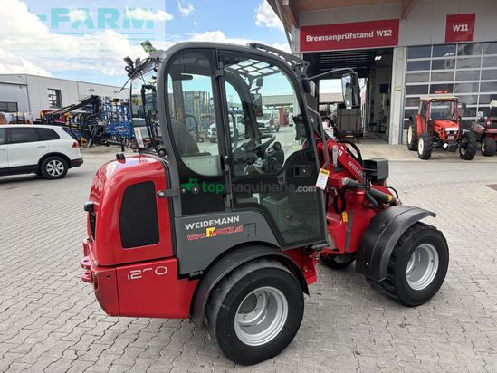 Minicargadora - Weidemann - 1280 kabine 4 zylinder 30km/h