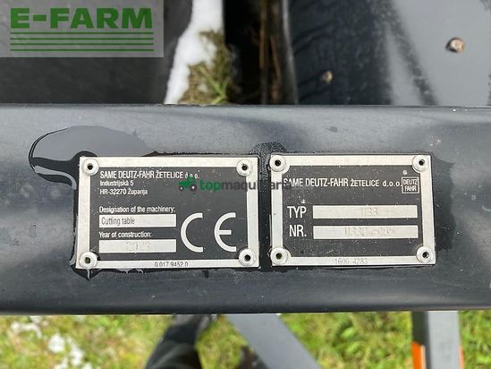 Cosechadora de Cereal - Deutz-Fahr - 9306 c + dh720a