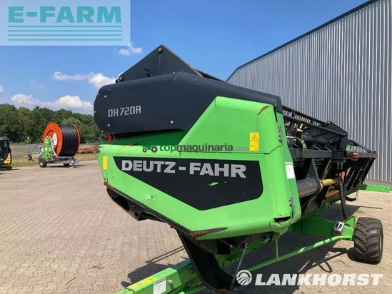 Cabezal - Deutz-Fahr - dh 720a, inkl. transportwagen