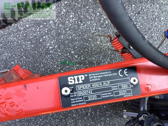 Henificador - SIP - spider 400 / 4 alp