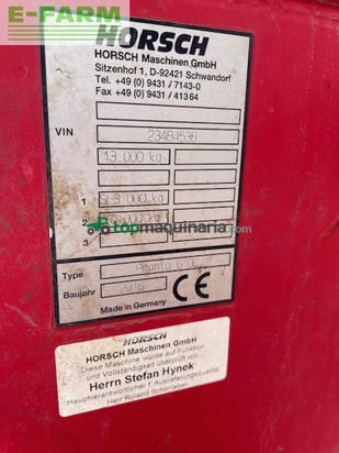 Sembradora directa - Horsch - pronto 6dc