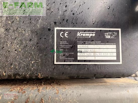 Cinta transportadora de forraje - Krampe - as 900.1