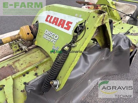Cortacésped manual - Claas - disco 3100 fc profil
