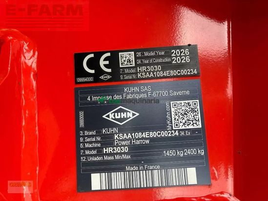 Combinado de siembra - Kuhn - venta 3030-24 inkl. kuhn hr3030