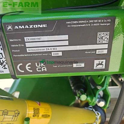 Esparcidor - Amazone - za-x 903