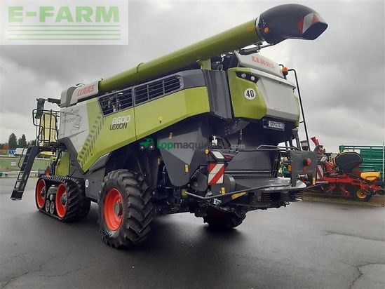 Cosechadora de Cereal - Claas - mähdr. lexion 8600tt + v1080