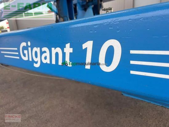 Grada de disco - Lemken - gigant 10/1200 mit heliodor 8/600