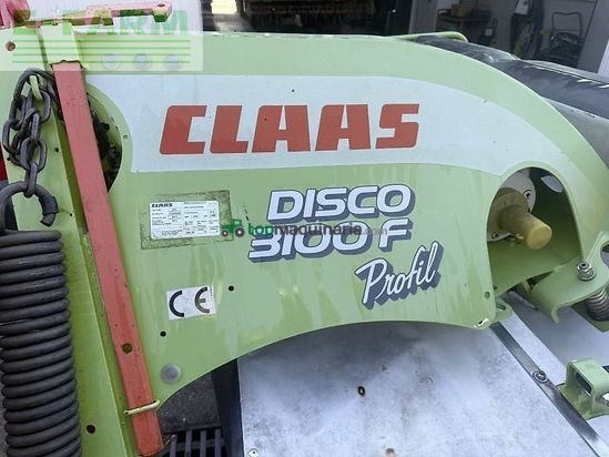 Cortacésped manual - Claas - disco 3100 f profil