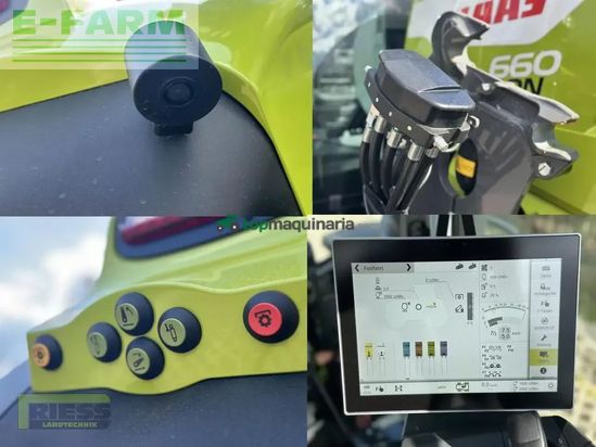 Tractor agrícola - Claas - arion 660 cebis cmatic a97 CMATIC CEBIS