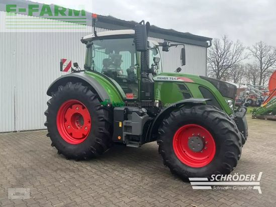Tractor agrícola - Fendt - 724 vario s4 profi plus