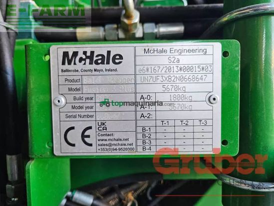 Empacadora gigant - McHale - fusion 3 plus