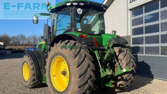 Tractor agrícola - John Deere - 7260r ap med frontlift og front pto