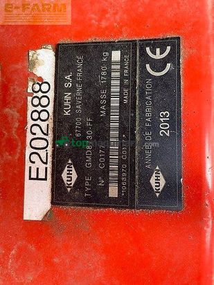Cortacésped manual - Kuhn - gmd 8730-ff butterfly mähwerk