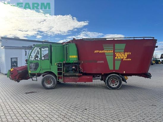 Remolqu esparcidor - Strautmann - verti-mix double 2000