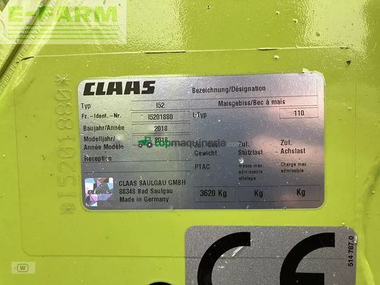 Cabezal - Claas - orbis 750 ac