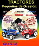 MINI Tractor  Kubota - B 6001 con pala y fresadora Kubota