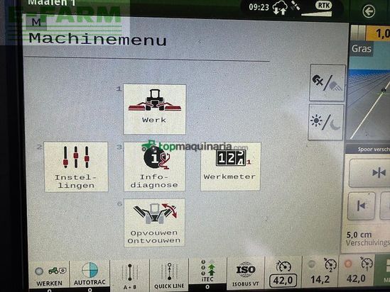 Cortacésped manual - Kuhn - fc 9330d-ra + fc 3125df-ff
