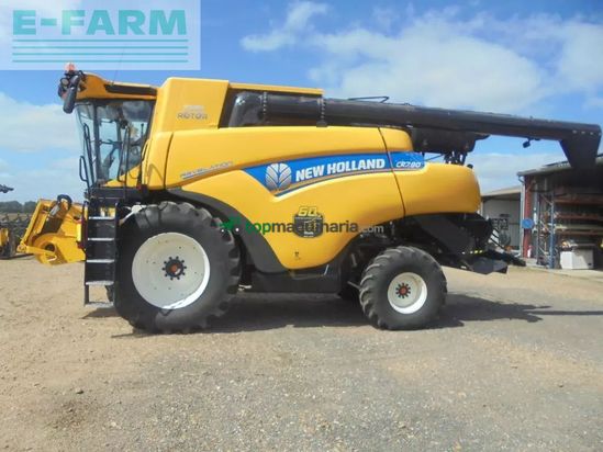 Cosechadora de Cereal - New Holland - cr7-80