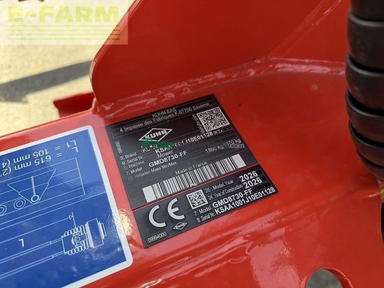 Cortacésped manual - Kuhn - gmd 8730