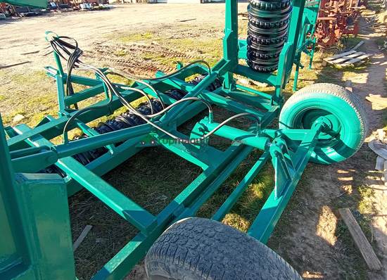 Rodillo y rulo de 5,5 metros con disco de 450