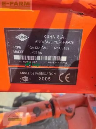 Rastrillo - Kuhn - ga 4321 gm