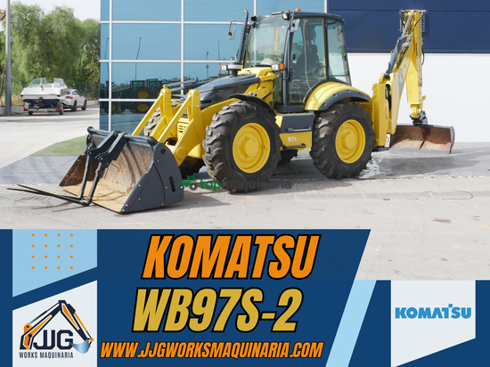 Retroexcavadora - KOMATSU WB97S-2