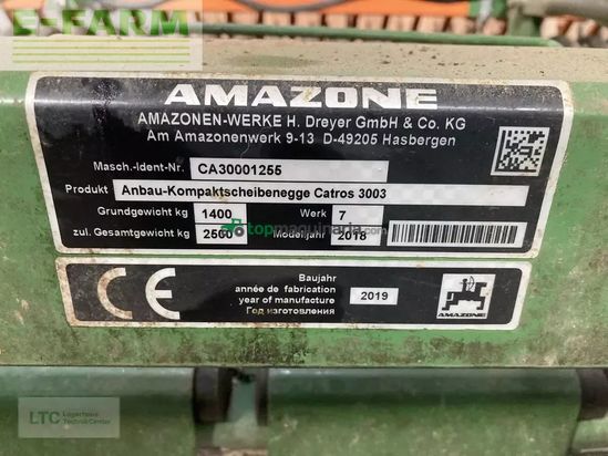 Grada rotativa - Amazone - catros 3003