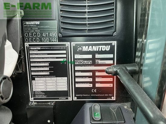 Telescopica - Manitou - mlt961-145 v+l elite telehandler (st21724)