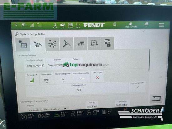 Tractor agrícola - Fendt - 724 vario gen6 profi plus
