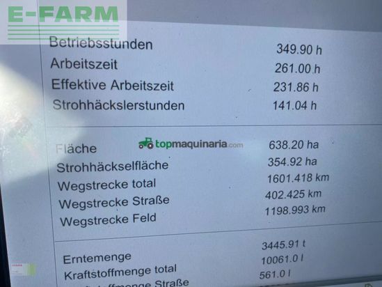 Cosechadora de Cereal - Claas - trion 660 tt