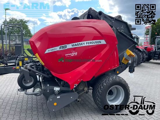 Empacadora gigant - Massey Ferguson - rb 4160 v xtra