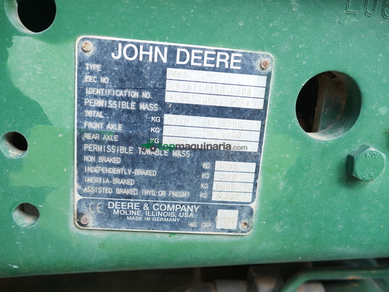 Tractor agrícola - John Deere - 6520