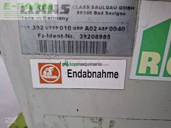 Rastrillo - Claas - liner 430 s
