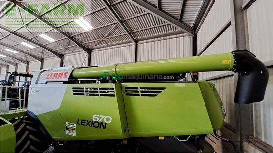 Cosechadora de Cereal - Claas - lexion 670 montana