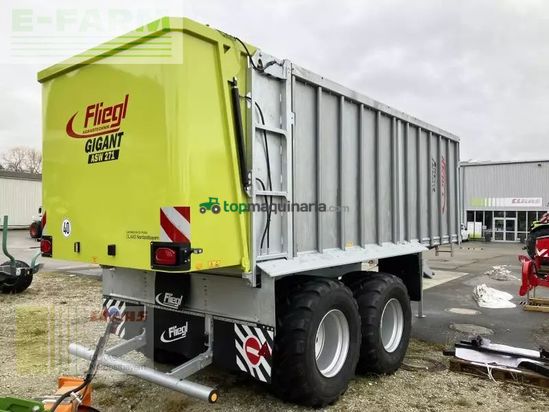 Cinta transportadora de forraje - Fliegl - gigant asw 271 compact fox