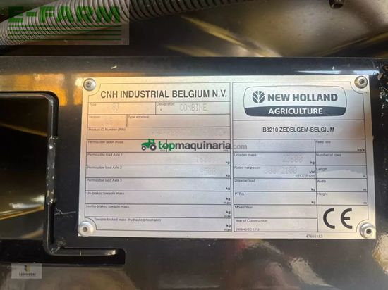 Cosechadora de Cereal - New Holland - cr 8.80 raupe