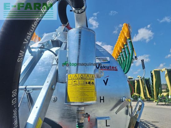 Cisterna - Vakutec - va 8600 + schleppschuhverteiler vakuumfass