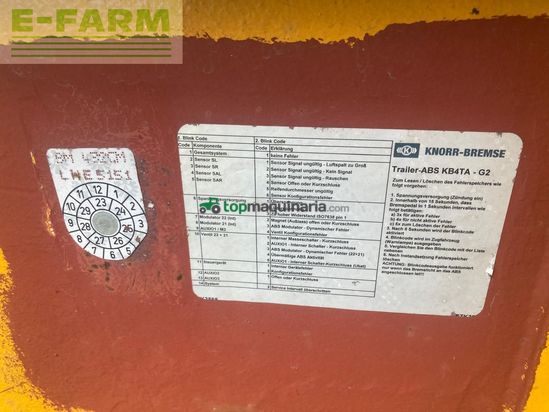 Remolqu agrícola - Humer - tth14