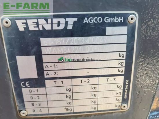Tractor agrícola - Fendt - 828 profi +