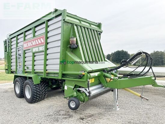 Cinta transportadora de forraje - Bergmann - royal 280 s ladewagen