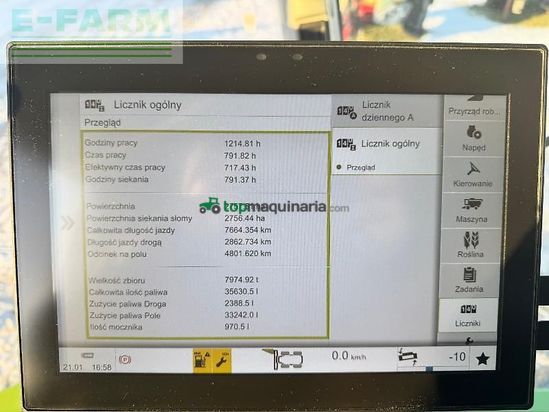 Cosechadora de Cereal - Claas - tucano 580