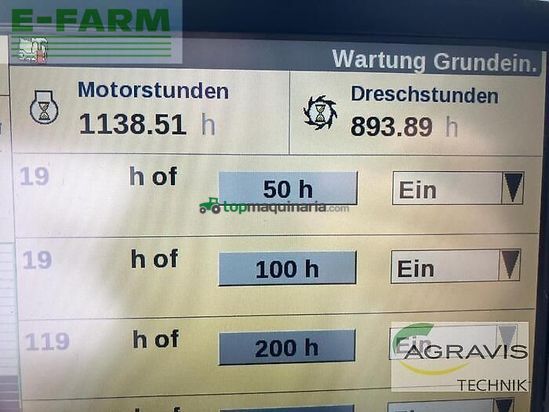 Cosechadora de Cereal - New Holland - cr 9.90 raupe