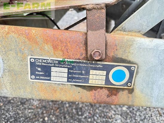 Cuba de purin - Chemo - 3000 liter